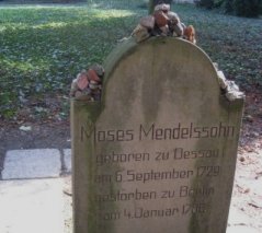 Mindesten for Moses Mendelsohn