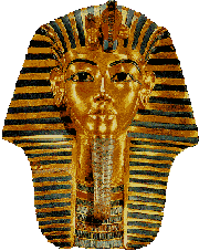 Tutankhamons ddsmaske p Det egyptiske museum i Cairo