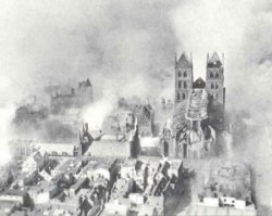 Bombardement af Marienkirche i Lbeck den 28. marts 1942