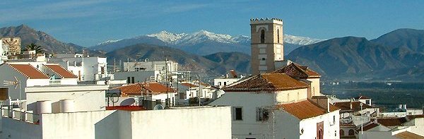 'Nuestra Señora del Rosario' set fra maurerborgen i Salobreña