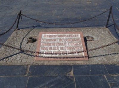 Mindesm�rke p� galgepladsen