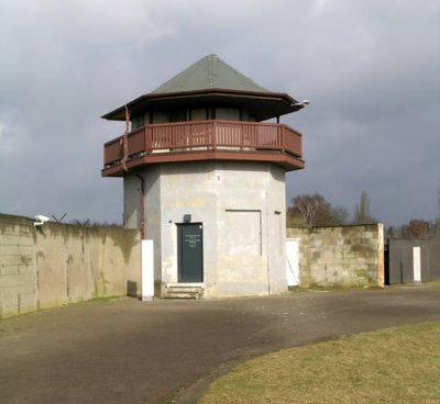 Vagtt�rn E i Sachsenhausen koncentrationslejren